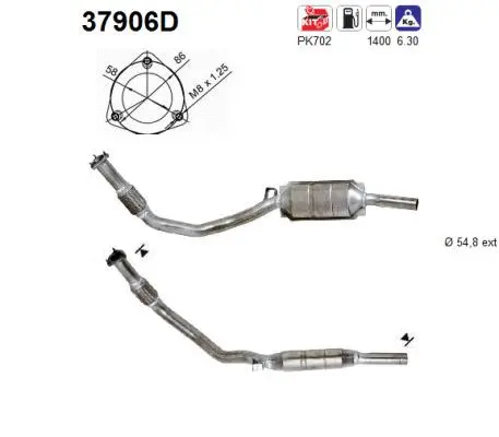 Catalyseur AS 37906D