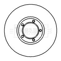Disque de frein BORG & BECK BBD4089