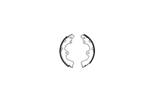 Jeu de mâchoires de frein E.T.F. 09-0487