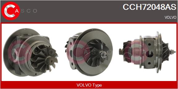 Groupe carter, turbocompresseur CASCO CCH72048AS
