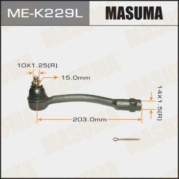 Rotule de barre de connexion MASUMA ME-K229L