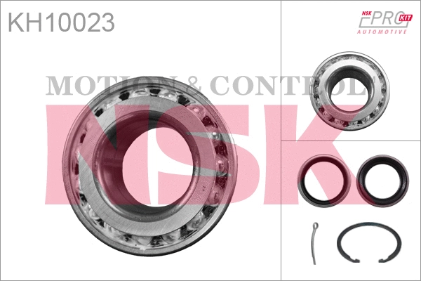 Kit de roulements de roue NSK KH10023