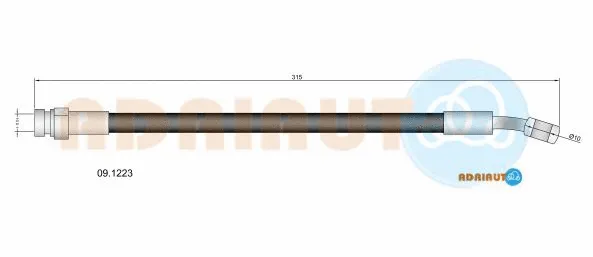 Flexible de frein ADRIAUTO 09.1223