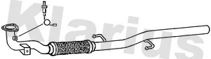 Tuyau d'échappement KLARIUS 150368