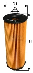 Filtre à huile CLEAN FILTERS ML4538