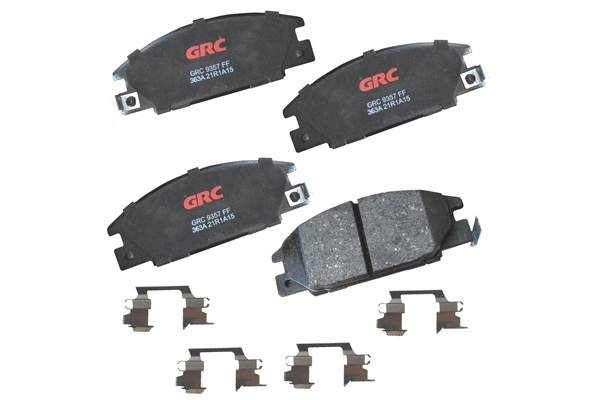 Kit de plaquettes de frein, frein à disque GRC - Ultra Brakes GCD363A