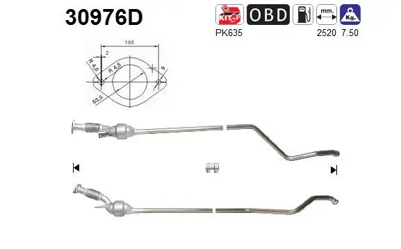 Catalyseur AS 30976D
