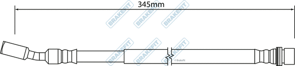 Flexible de frein APEC BHO4263