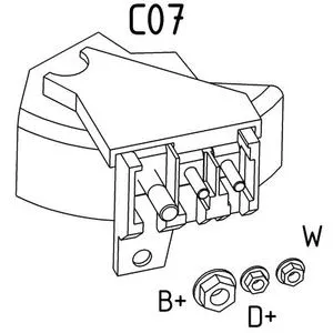 Alternateur CEVAM 4534