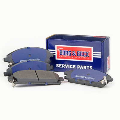Kit de plaquettes de frein, frein à disque BORG & BECK BBP1820