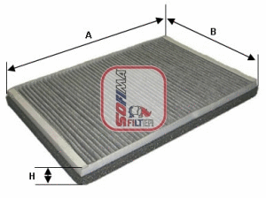 Filtre, air de l'habitacle SOFIMA S 4169 CA