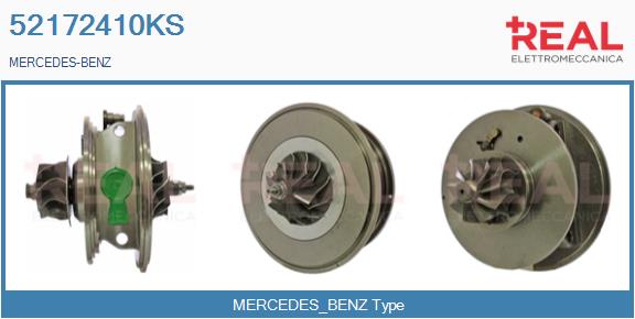 Groupe carter, turbocompresseur REAL 52172410KS