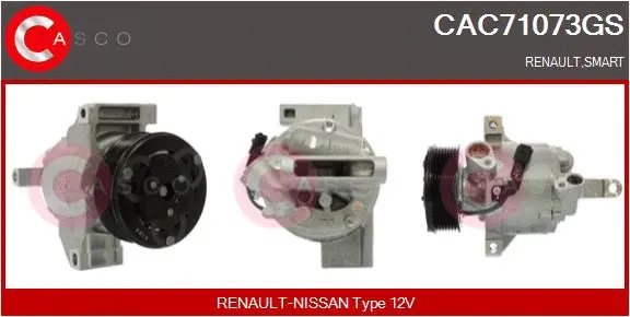 Compresseur, climatisation CASCO CAC71073GS