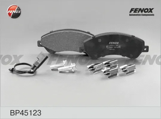 Kit de plaquettes de frein, frein à disque FENOX BP45123