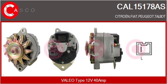 Alternateur CASCO CAL15178AS