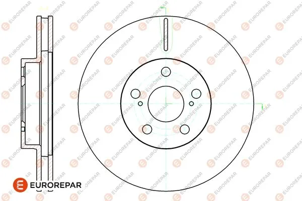 Disque de frein EUROREPAR 1667849780