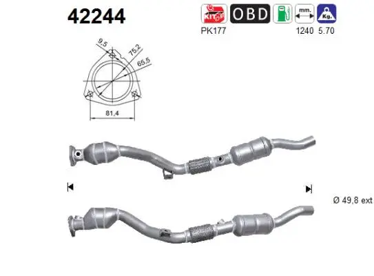 Catalyseur AS 42244