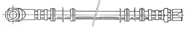 Flexible de frein CEF 516847