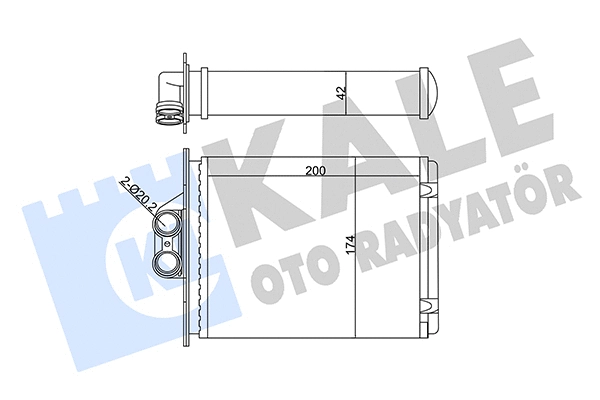 Système de chauffage KALE OTO RADYATÖR 346695