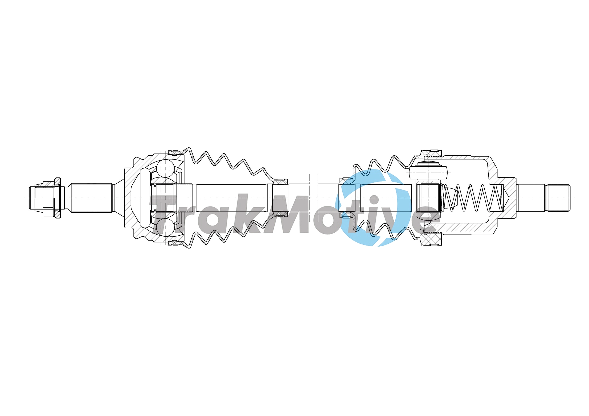 Arbre de transmission TrakMotive 30-1999
