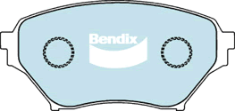 Kit de plaquettes de frein, frein à disque BENDIX-SEA DB1386 GCT