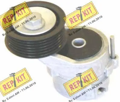 Tendeur de courroie, courroie trapézoïdale à nervures REPKIT RKT2803