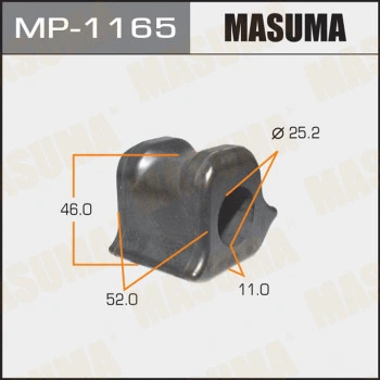 Coussinet de palier, stabilisateur MASUMA MP-1165