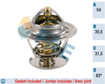 Thermostat, liquide de refroidissement FAE 5302183