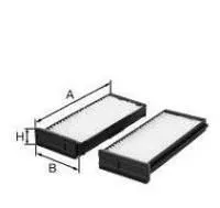 Filtre, air de l'habitacle UNIFLUX FILTERS XC564
