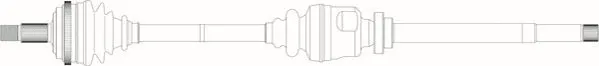 Arbre de transmission GENERAL RICAMBI FI3217