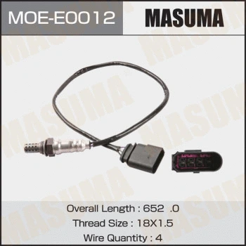 Sonde lambda MASUMA MOE-E0012