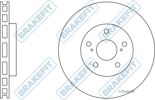 Disque de frein APEC SDK6526