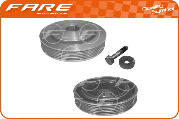 Kit de poulies, vilebrequin FARE SA 2485C