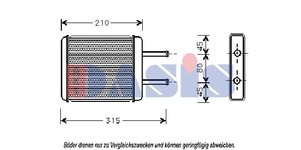 Système de chauffage AKS DASIS 519000N