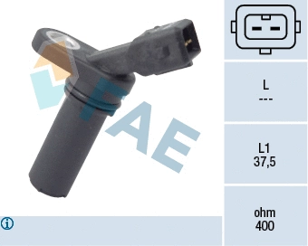 Capteur d'angle, vilebrequin FAE 79179