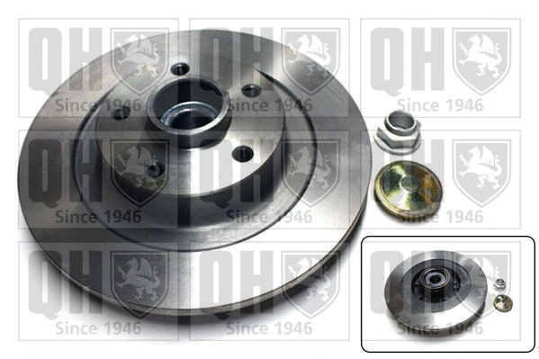 Disque de frein QUINTON HAZELL BDC5842