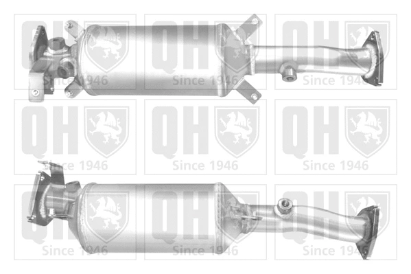 Filtre à particules / à suie, échappement QUINTON HAZELL QDPF11237P