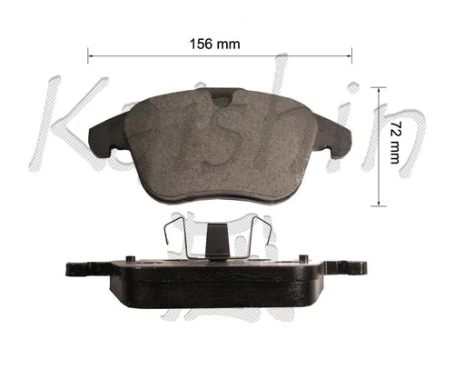 Kit de plaquettes de frein, frein à disque KAISHIN FK10159