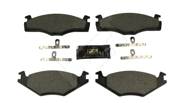 Kit de plaquettes de frein, frein à disque HART 248 869