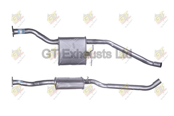 Silencieux central GT Exhausts GVL426