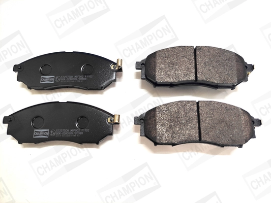 Kit de plaquettes de frein, frein à disque CHAMPION 572575CH