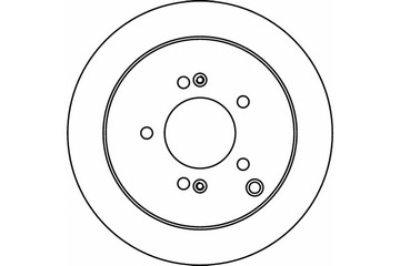 Disque de frein ABTEX BD1174S