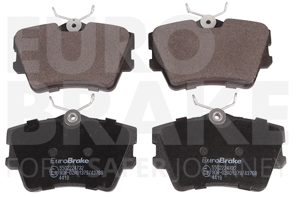 Kit de plaquettes de frein, frein à disque EUROBRAKE 5502224732