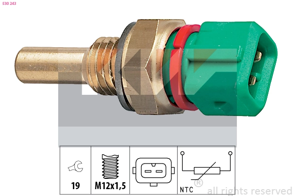 Sonde, température du liquide de refroidissement KW 530 243