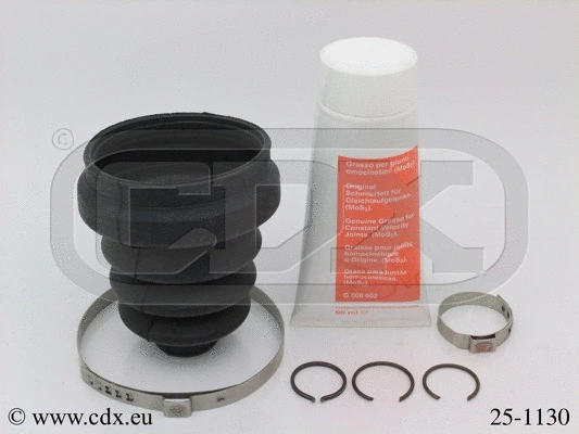 Jeu de joints-soufflets, arbre de commande CDX 25-1130