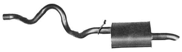 Silencieux arrière VEGAZ GmbH MOS-85