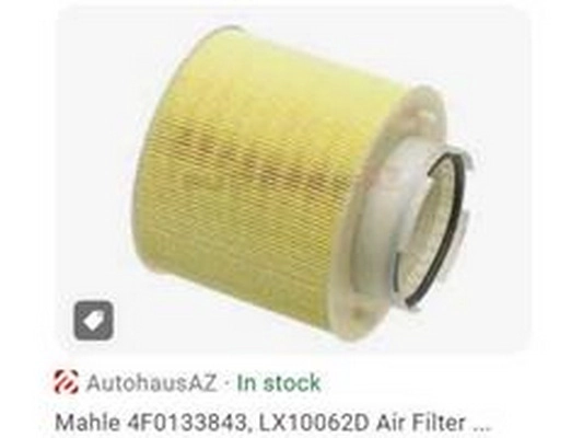 Filtre à air ZPY 4F0133843