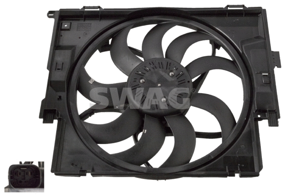 Ventilateur, refroidissement du moteur SWAG 20 10 3409