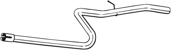 Tube de réparation, catalyseur KLOKKERHOLM 889-005