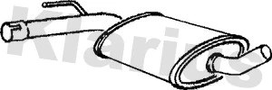 Silencieux central KLARIUS 210291